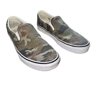 Vans Camo Slip On Sneaker
